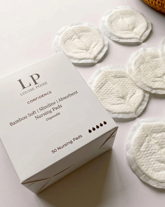 Bamboo Disposable Nursing Pads – Slimline & Absorbent (50 Pack)